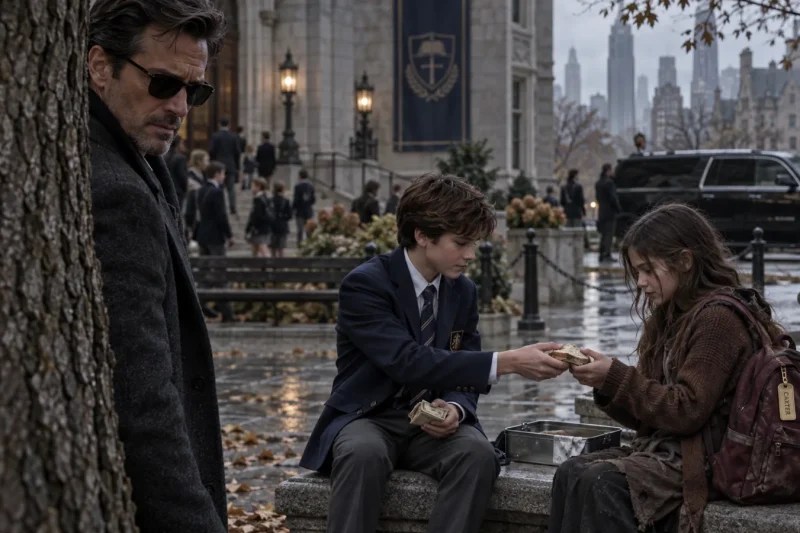 [COMPLETED] The Boy Who Shared His Lunch and Uncovered His Father’s Oldest…
