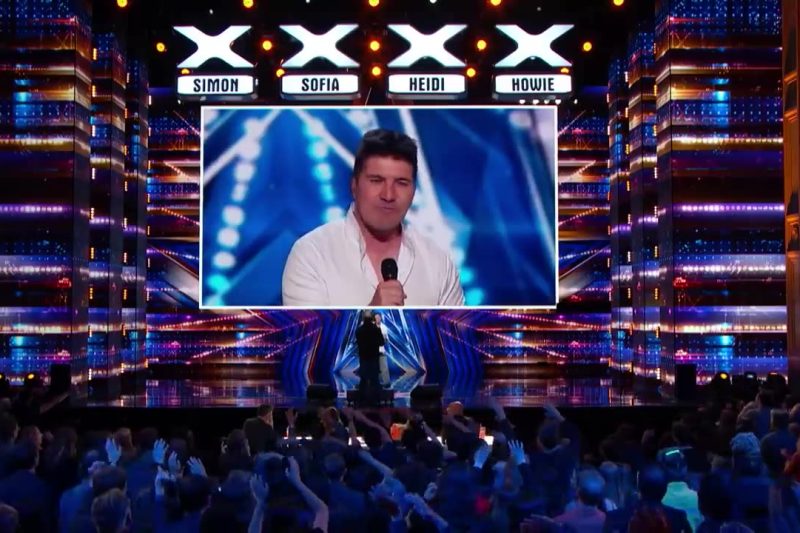 Simon Cowell Thought He Was Watching an Audition — Then He Saw Himself Singing on the AGT Stage