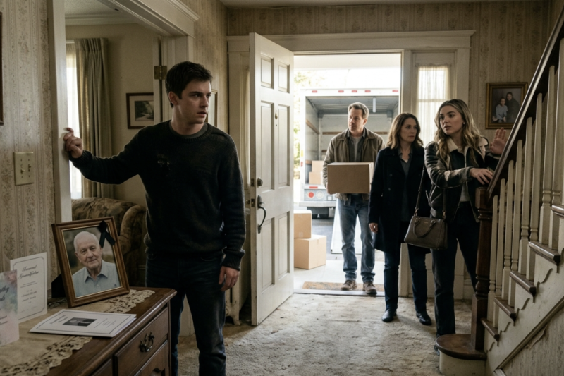 My Parents Abandoned Me at Five—Then Returned With a Moving Truck to Steal Grandpa’s House, but His Final Secret Left Them Speechless
