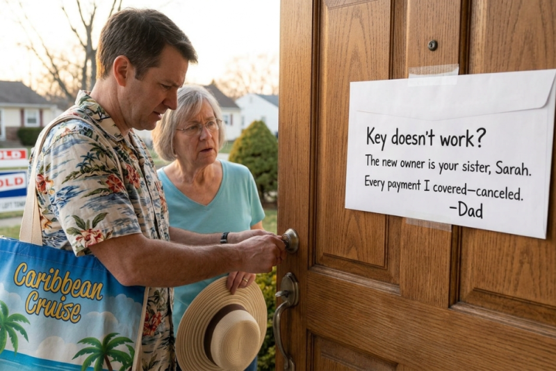They Left Me Behind for a “Family-Only” Cruise… So I Quietly Sold the House They Planned to Inherit